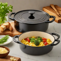 Enameled Cast Iron Dutch Oven