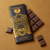 Endangered Species Dark Chocolate Caramel Bar