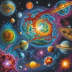 Eurographics 1000 Piece 'Galactic Nebula' Puzzle