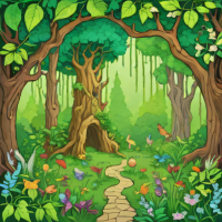 Enchanted Forest: An Adult Coloring Book