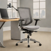 Fellowes Quiet-Drive Mesh Back Chair
