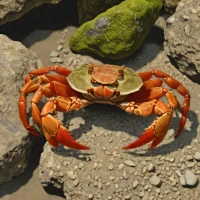 Flat Rock Crab