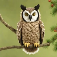 Folkmanis Great Horned Owl Puppet