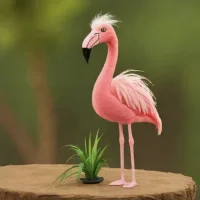 Folkmanis Flamingo Puppet