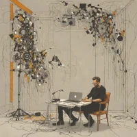 Flux & Contemplation: Portrait of an Artist in Isolation