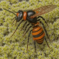 Fringed Nomad Bee (Nomada rufipes)