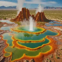 Fly Geyser (Fly Ranch)