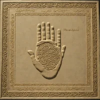 Footprint of Prophet Muhammad (Topkapi Palace)
