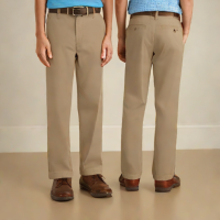 French Toast Boys' Stretch Chino Pant (can be sized down for smaller men)