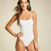 Forever 21 Women's Ribbed Scoop Back One-Piece Swimsuit