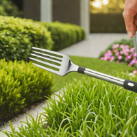 Fiskars Ergo D-Handle Steel Garden Fork