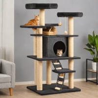 FEANDREA Cat Tree with Hammock