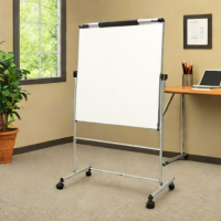Fellowes Mobile Whiteboard with Porous Surface