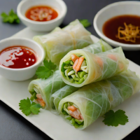 Gi Cun (Fresh Spring Rolls)