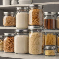 Glass Storage Jars (Bulk Dry Goods)