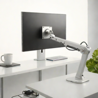 Gas Spring Single Monitor Arm (Premium)