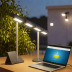 GIGALUMI Solar Pathway Lights (8-Pack, Adjustable Head)