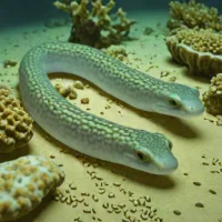 Graceful garden eel