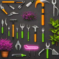 Gardena 2-Wheeled Garden Cart with Handle