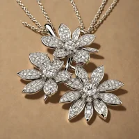 Graff Wild Flower Diamond Pendant