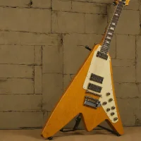 Gibson Custom 1958 Korina Flying V Reissue Murphy Lab Aged