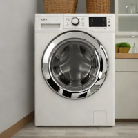 GE GFW455DWLW Front Load Washer