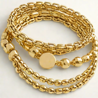 Gorjana Parker Layered Bracelet Set