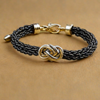 Gemmi Women's Multi Strand Braid Bracelet