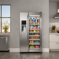 GE Top Freezer Refrigerator (Model: TBC22SDSS)