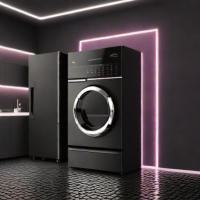 GE GFW550SSNWW Front Load