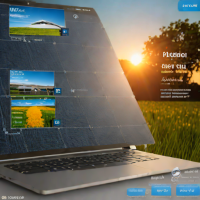 HydroWeave Solar Mesh System