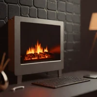 HeatWave Horizon Freestanding Electric Fireplace