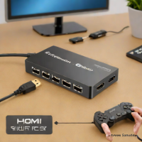 HDMI Switch 4x1 with 4K Support