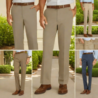 Haggar Men's Premium Stretch Chino Pant