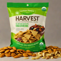 Harvest Snaps Organic Pita Chips - Trail Mix