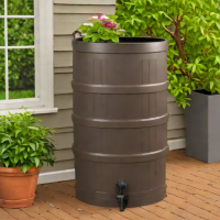 HomeZest 55 Gallon Rain Barrel