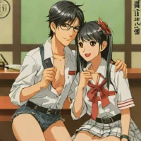 Incha Couple ga You Gal-tachi to Sex Training Suru Hanashi
