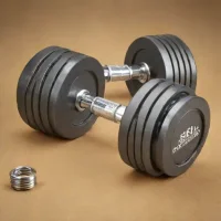 Ironmaster Quick-Lock Adjustable Dumbbells 75 lb Set