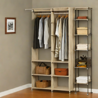 IRIS USA 6-Shelf Hanging Closet Organizer