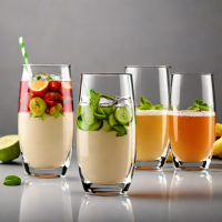 JoyJolt Aurora Double Wall Insulated Glasses (Set of 4)