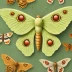 Japanese silk moth