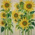 Joan Mitchell: Two Sunflowers