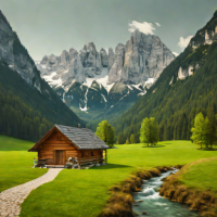Jezersko Zelenci National Park, Slovenia
