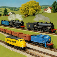 Jordan Model Products N Scale Starter Kits