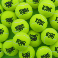 KONG AirDog Squeaker Tennis Balls (6-Pack)