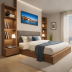 King Koil Platform Bed with Integrated Storage