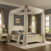 King Koil Platform Bed with Canopy