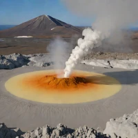 Kanaga fumaroles