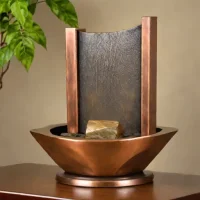 Kenroy Home Folded Copper Tabletop Fountain