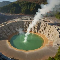 Kuju Iwoyama fumaroles